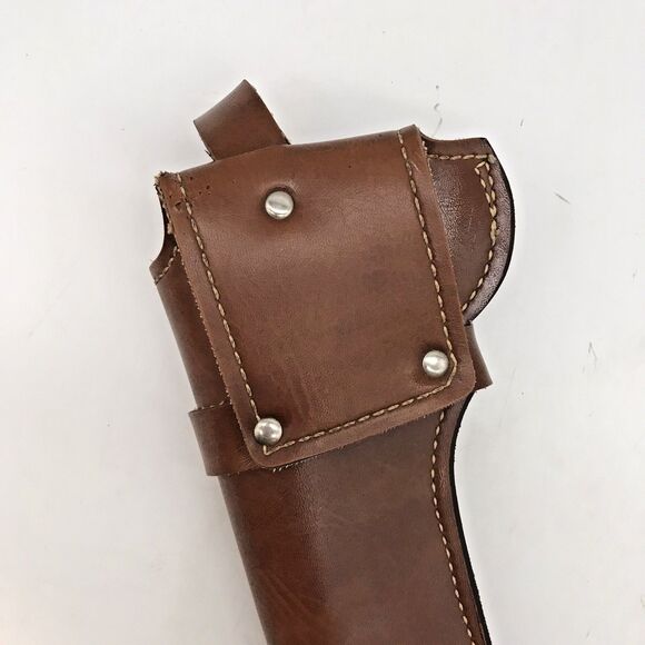 Smith & Wesson 19-38 Brown Leather Holster (See Photos) RHD Revolver Carry Case - Picture 9 of 16